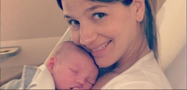 Marcela Kloosterboer fue mamá por segunda vez y compartió una tierna foto con su hijo Otto