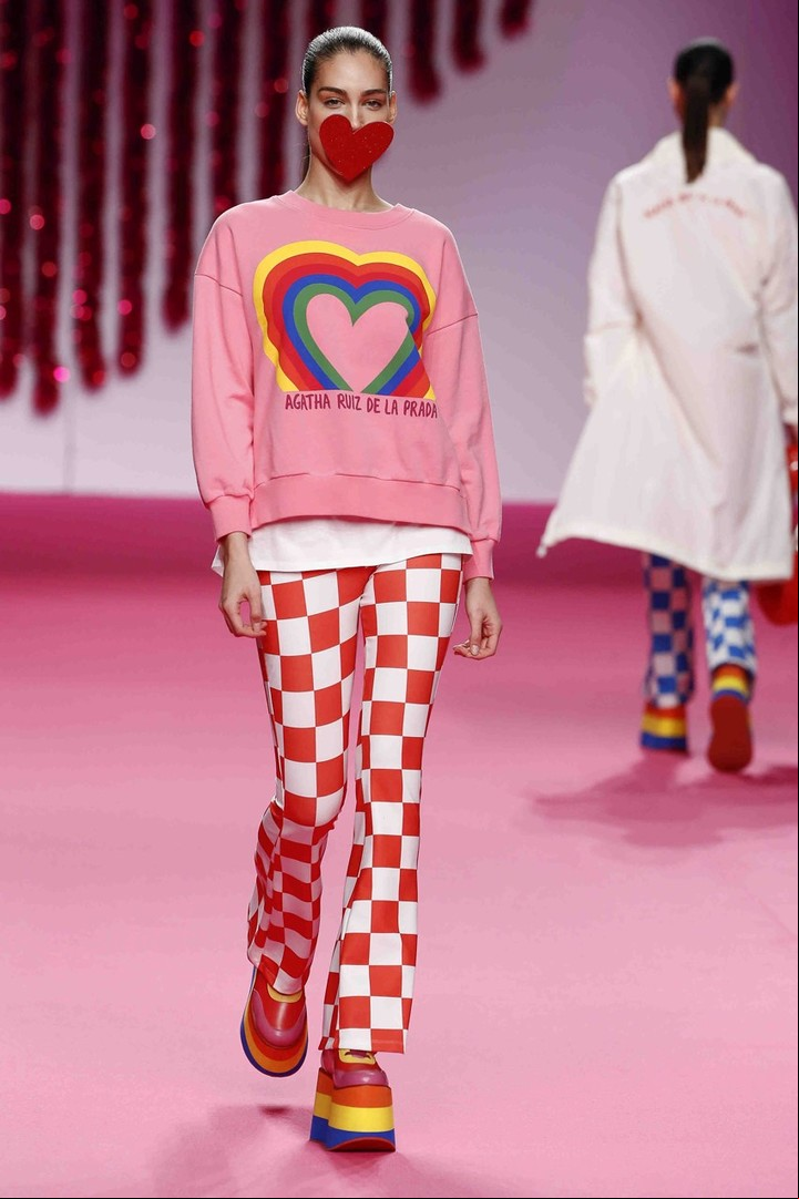 Puro corazón. El ícono que más usa Agatha, incluso forma parte de su logotipo.