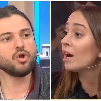 Fuerte cruce al aire entre Juan Grabois y Nai Awada
