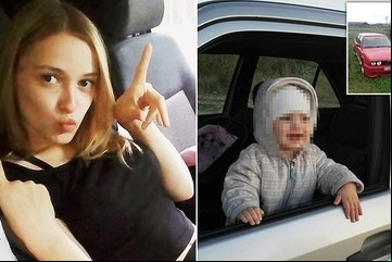 Tiene 2 años y mató a su madre al cerrar la ventanilla del auto con el botón automático