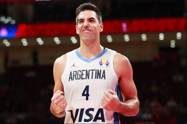 Luis Scola, en el Mundial de China 2019.
Foto EFE