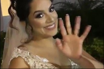 Una novia embarazada murió  camino al altar, pero su hija pudo nacer