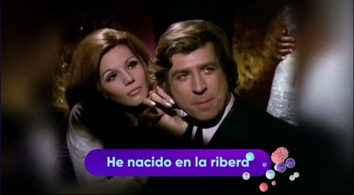 He nacido en la ribera, con Arturo Puig y Susana Giménez por Volver.