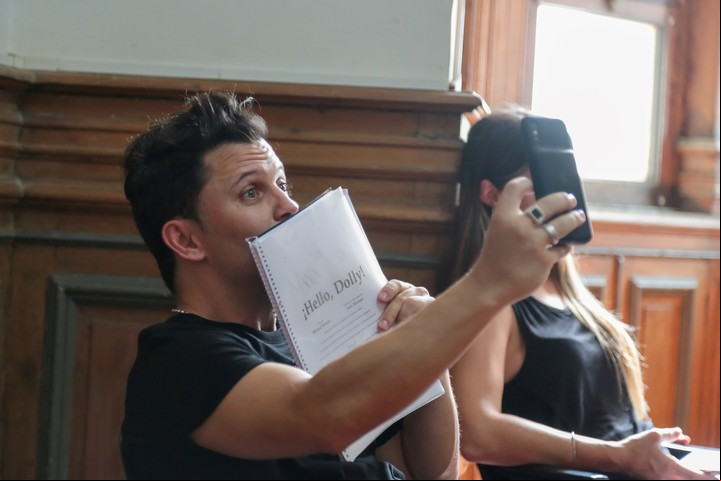 Darío Lopilato forma parte del elenco de Hello Dolly! (Foto: Alejandro Palacios).