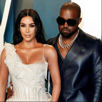 Kim Kardashian lloró al visitar a Kanye West