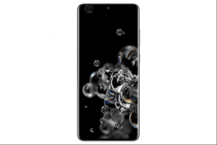 Frente del nuevo Samsung Galaxy S20 Ultra
