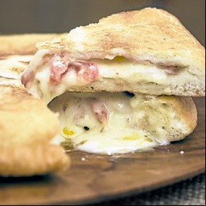 Pizza frita