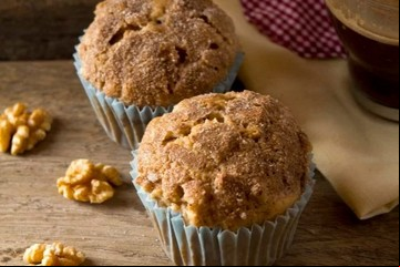 Receta de Muffins de manzana