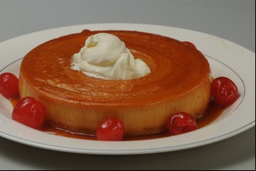 Receta de Flan de coco con crema