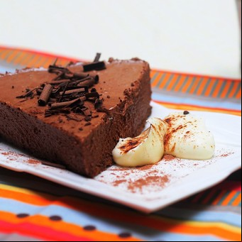 Tarta helada de chocolate