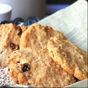 Cookies de avena y banana