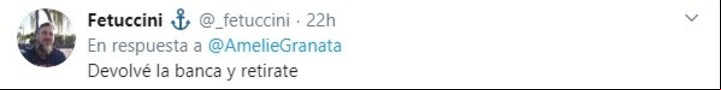 Muchos internautas repudiaron los mensajes de la diputada.