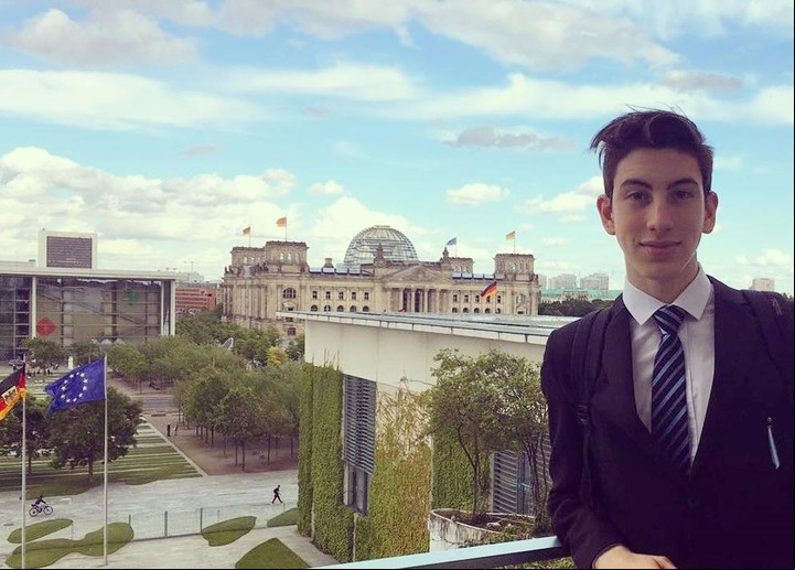 G-20. Jerónimo en Alemania representando a Argentina en 2017.