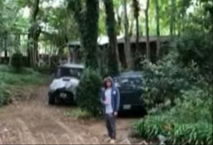 La imagen del surfer que se escapó de Flores en Ostende. Finalmente lo detuvieron. (Captura de TV)