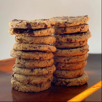 Cookies con chips de chocolate