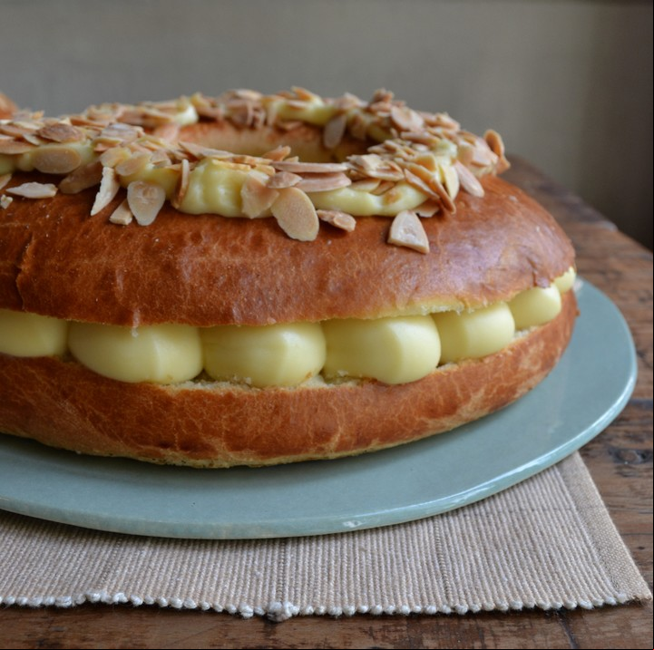 Receta de rosca de Pascua con masa brioche (Foto: Cocu Boulangerie)