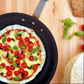 Pizza a la sartén