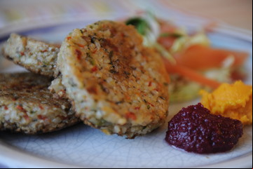 Receta de Hamburguesas de arroz yamaní