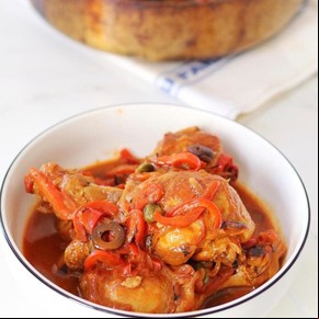 Pollo a la portuguesa