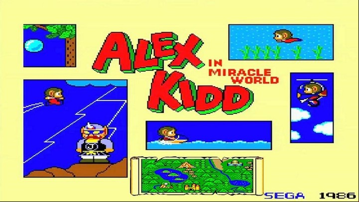 Alex Kidd, la versión de 1986.