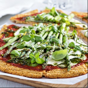 Pizza de coliflor