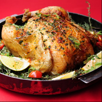 Pollo a las hierbas