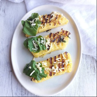 Bruschettas de polenta