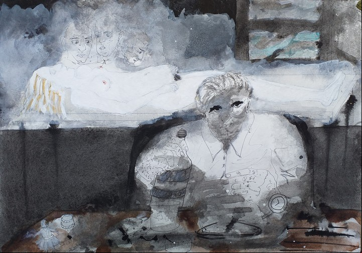 "Esa mujer", de Rodolfo Walsh, según la artista Noemí Spadaro. En “Álbum de personajes de la literatura argentina”.