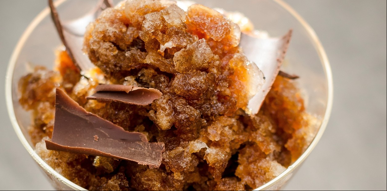 Receta de Granita helada de café