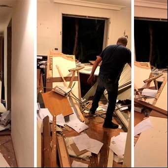Fotos: la Embajada argentina en el Líbano quedó destruida por la explosión en Beirut