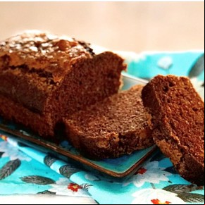Budín de banana y chocolate sin TACC