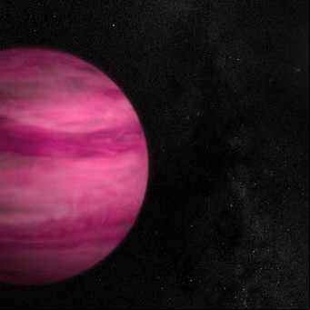 NASA: el increíble planeta rosado detectado fuera del sistema solar