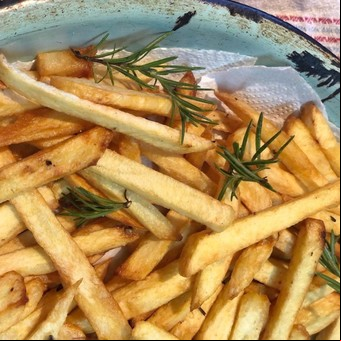 Papas fritas crocantes