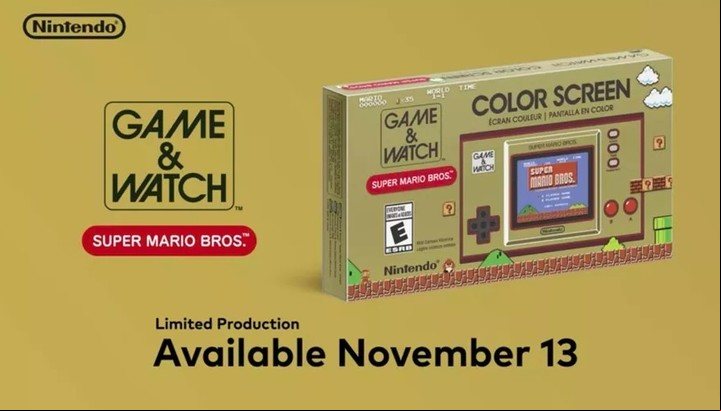 Game and Watch: el clásico de Nintendo. Foto Nintendo