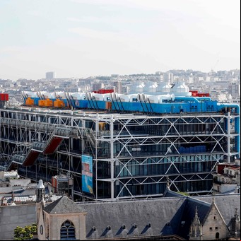 El Centro Pompidou de París cierra sus puertas durante cinco años