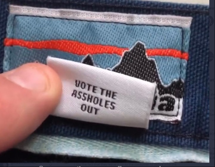 La ropa Patagonia, con sus etiquetas sorpresas.