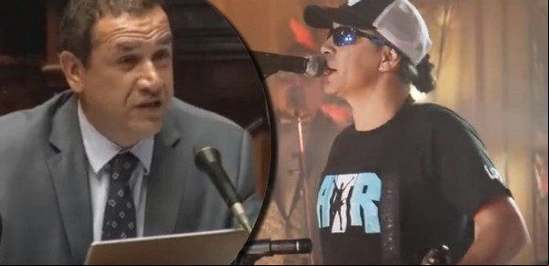 Un senador uruguayo citó una canción de Damas Gratis como chicana en plena sesión