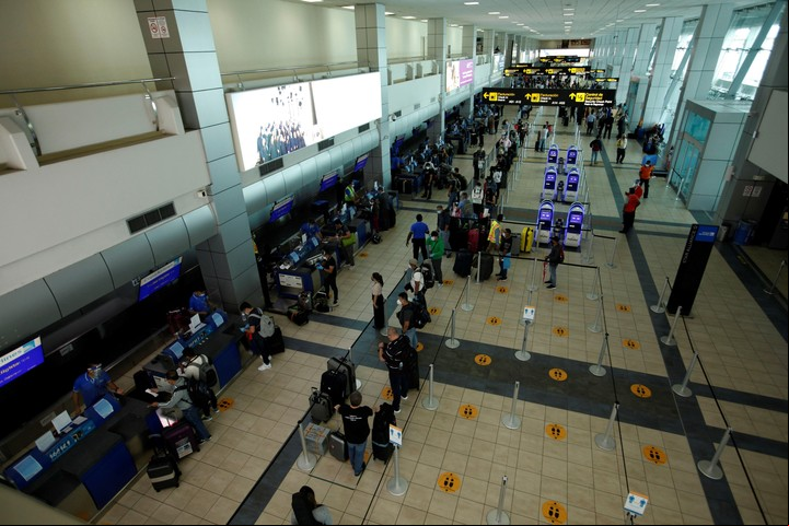 El aeropuerto internacional de Tocumen, en Ciudad de Panamá, entre los de mayor puntualidad. Foto EFE/ Bienvenido Velasco