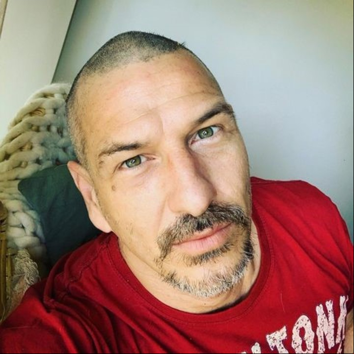 La imagen con la que Federico Amador dio a conocer su cambio de look. Foto: Instagram