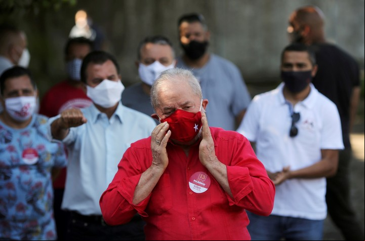 Luiz Inacio Lula da Silva expresidente de Brasil. /Foto REUTERS/Amanda Perobelli /