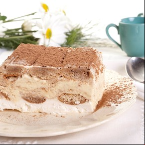 Tiramisú helado