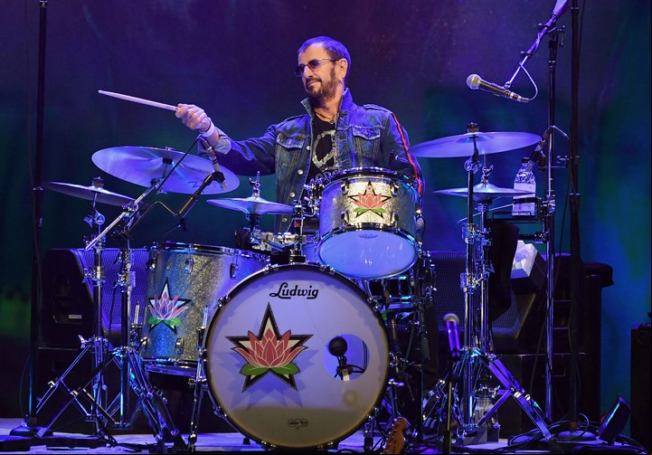 Ringo Starr en vivo en 29019. Foto: AFP