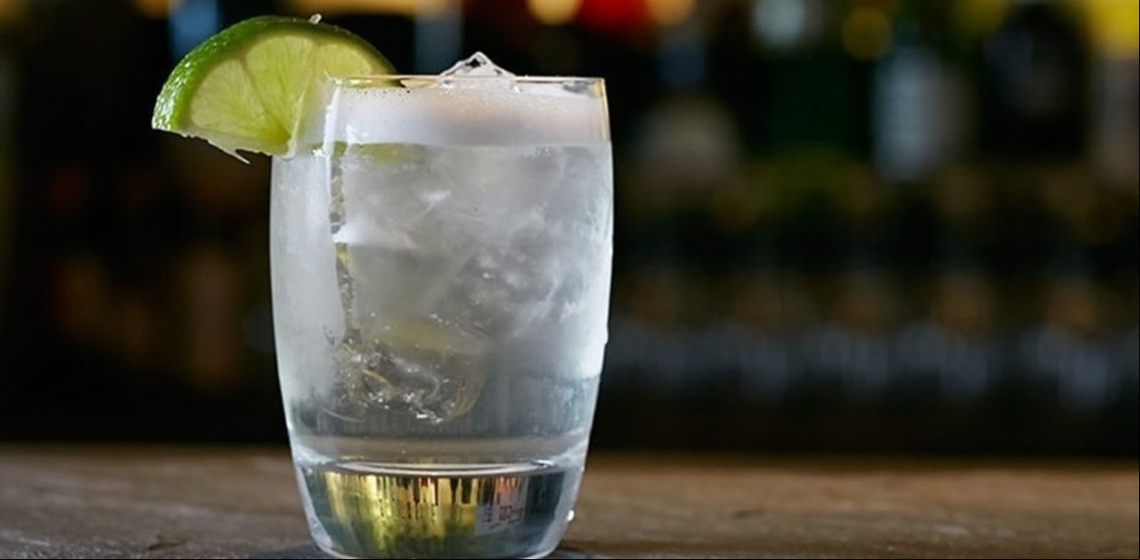Receta de Vodka fizz