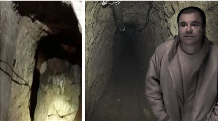 Como buen émulo de "El Chapo" Guzmán (el narco que hacía largos túneles para fugarse de las cárceles o traficar droga), logró su cometido y llegó a la casa de Pamela.