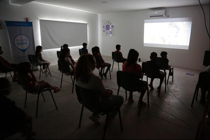 En la presentación de Punto Digital, pasaron la película Soul.
