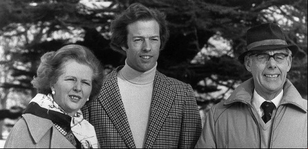 Mark Thatcher, un playboy que aprovechó el poder de su madre y podría haber muerto en el Dakar