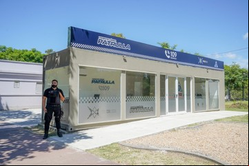 Abrieron otro destacamento en una plaza clave de Vicente López para prevenir robos