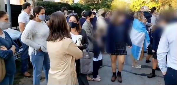 En San Miguel convocan a hacer abrazos simbólicos a los colegios y rezos por las clases presenciales