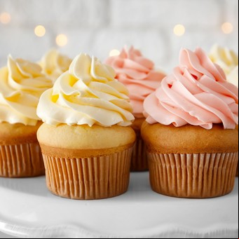 Cupcakes de vainilla