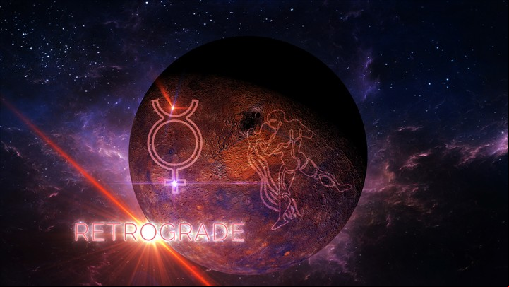 Mercurio retrograda en los tres signos de aire y nos obliga a replantear vínculos, maneras de comunicar y de decir. Foto ilustración Shutterstock.